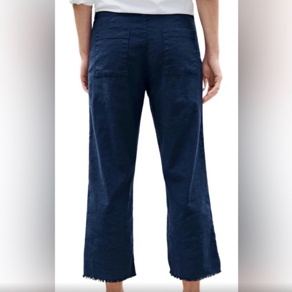 Frank & Eileen Navy Kinsale Pants - Picture 2 of 16